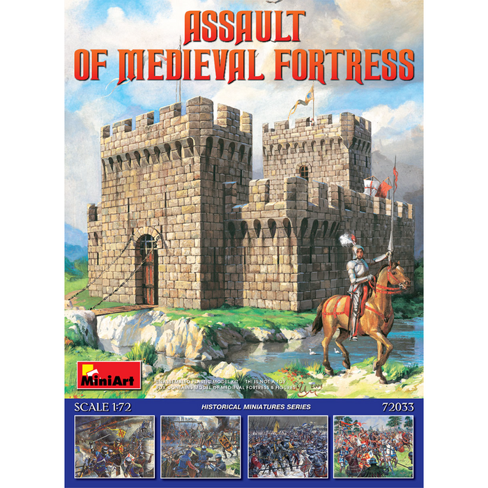 MiniArt 72033 1:72 Assault of Medieval Fortress