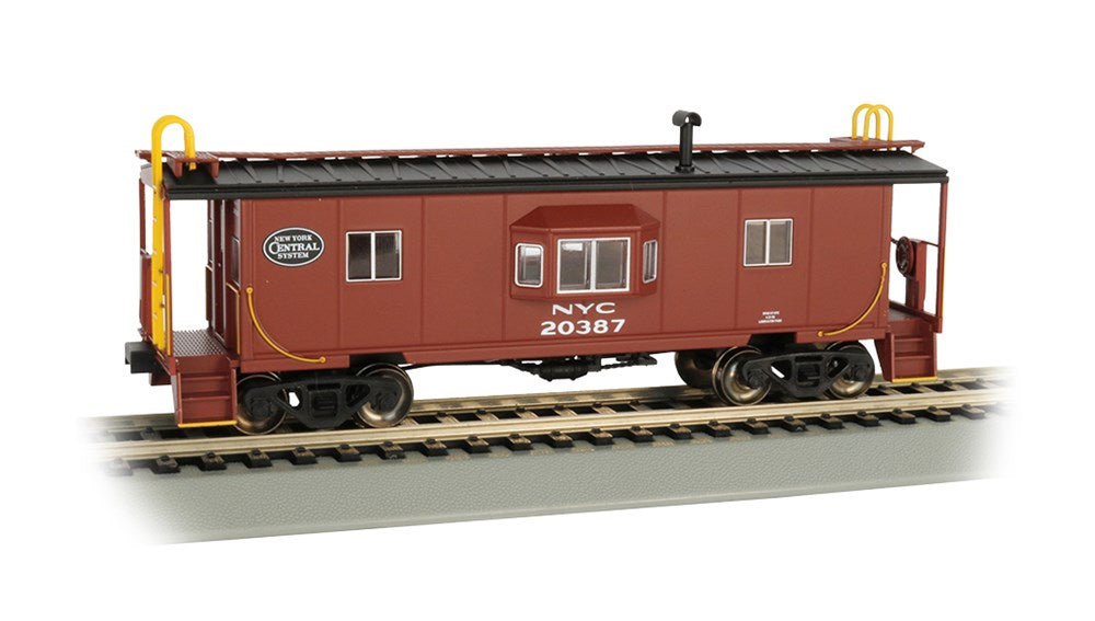 Bachmann USA 73201 [HO] Bay Window Caboose (with Roof Ralk) NYC