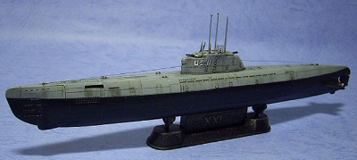 AFV Club SE73501 1:350 German WWII U-Boat Type XXI