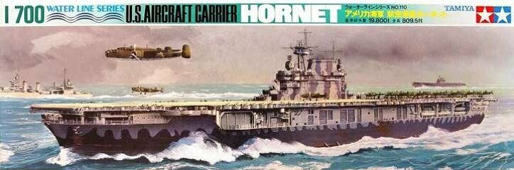 Tamiya 77510 1:700 WW2 U.S. Aircraft Carrier Hornet