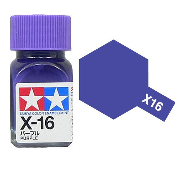 Tamiya 80016 X-16 PURPLE Enamel Paint - 10ml