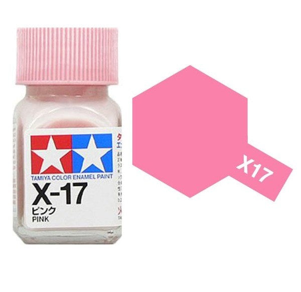 Tamiya 80017 X-17 PINK Enamel Paint - 10ml