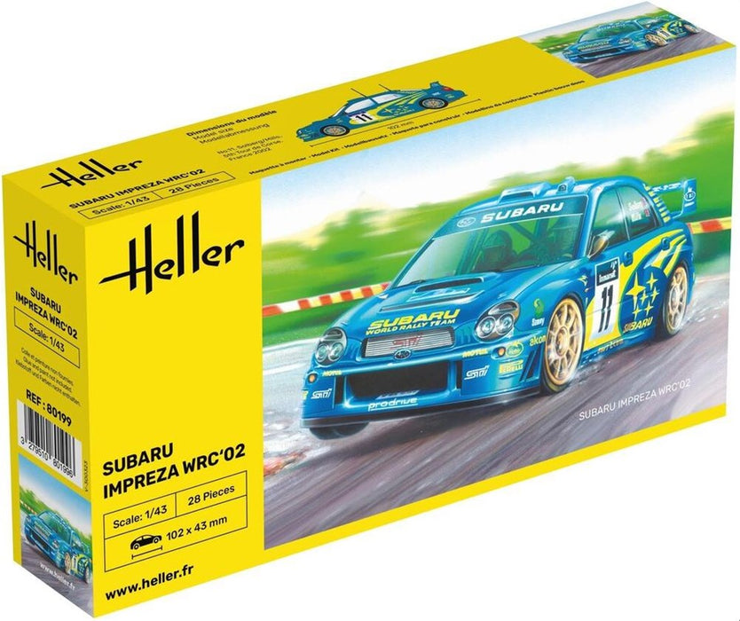 Heller 80199 1:43 Subaru Impreza WRC '02