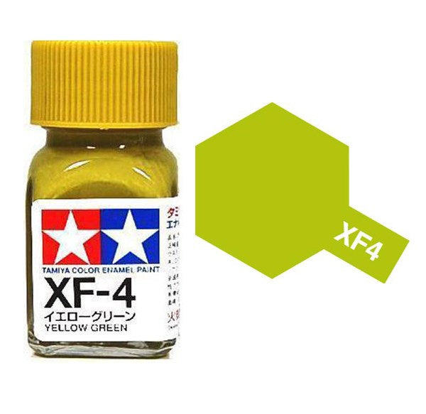 Tamiya 80304 XF-4 YELLOW GREEN Enamel Paint - 10ml