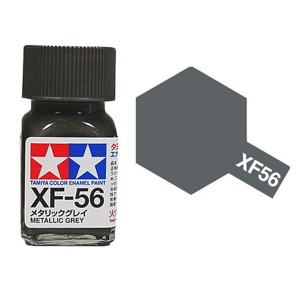Tamiya 80356 XF-56 METALLIC GREY Enamel Paint - 10ml