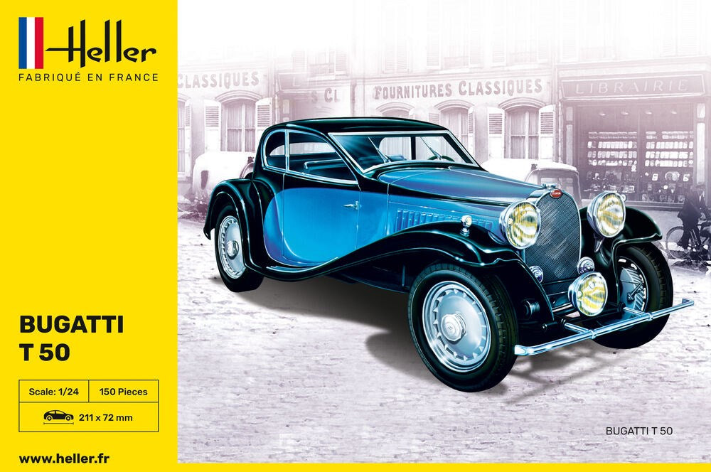 Heller 80706 1:24 Bugatti T50