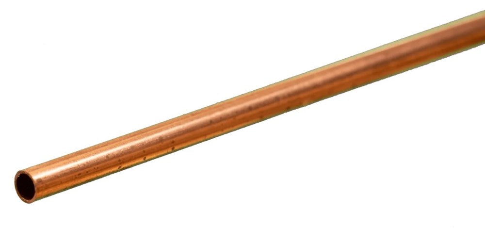 K&S 8118 3 x Copper Tube 3/32 x 12"