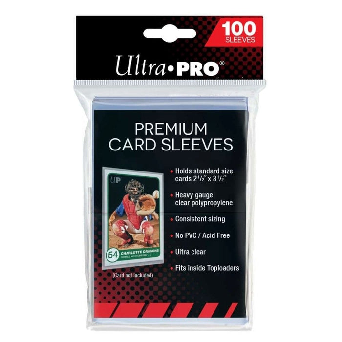 Ultra Pro: UP83713 2-1/2" X 3-1/2" Premium Card Sleeves