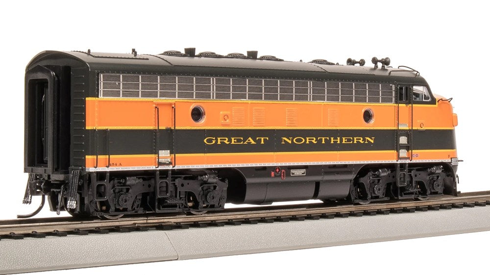 Broadway Limited 8308 HO EMD F7A, GN 454D, Empire Builder, Freight Service (No sound - DCC Ready)