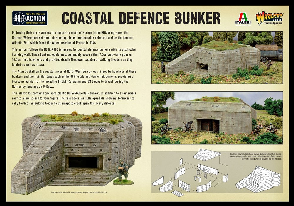 Bolt Action Coastal Defence Bunker