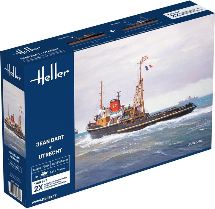 Heller 85602 1:200 Jean Bart and Utrecht Twinset (Dented Box)