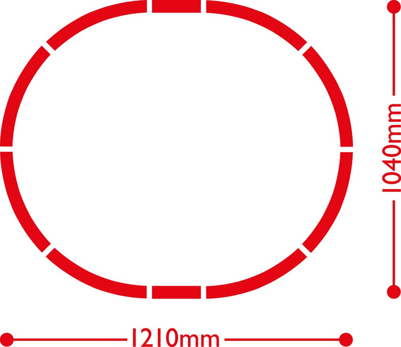 Hornby R1279 OO Network Traveller Train Set