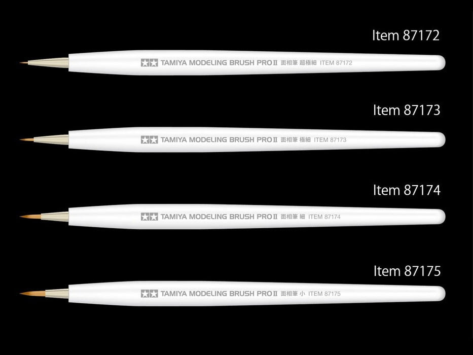 Tamiya 87173 Pro II Pointed Brush X Fine