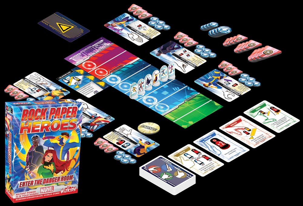 Marvel Rock Paper Heroes Enter the Danger Room