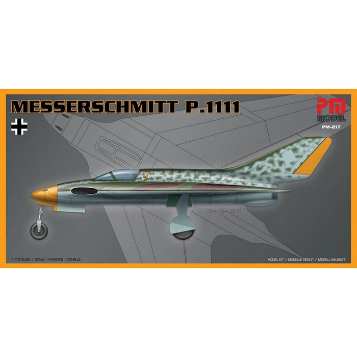 PM Model 217 1:72 German Air Force Messerschmitt Me P.1111 Prototype Fighter Aircraft