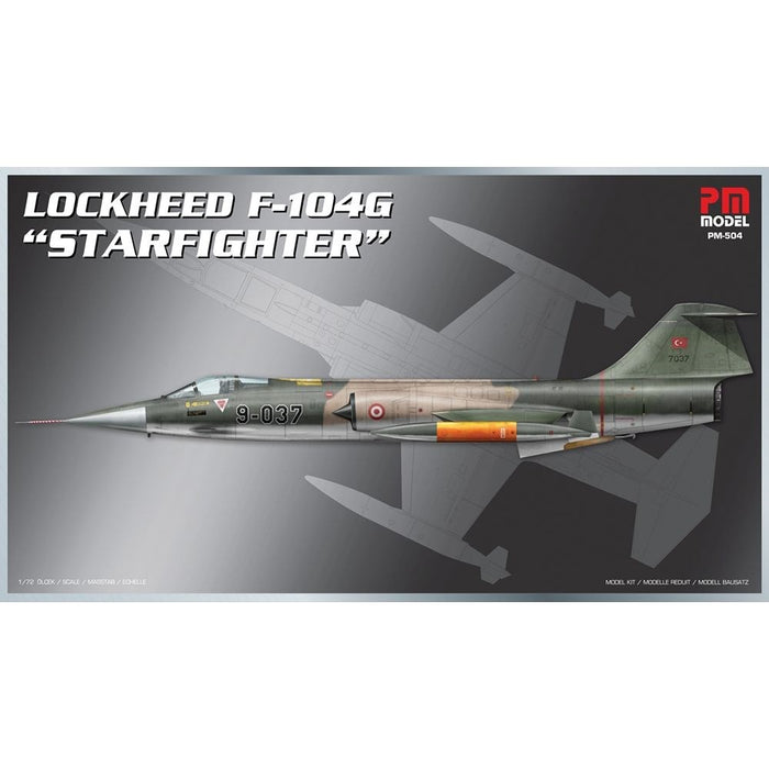 PM Model 504 1:72 Turkish Air Force Lockheed F-104G Starfighter Interceptor Aircraft