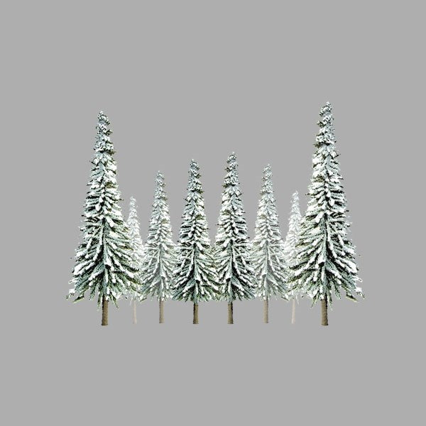 JTT 92006 Scenic Snow Spruce 50mm to 100mm (36pcs)