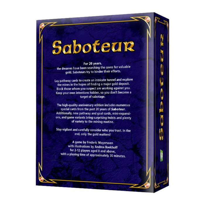 Saboteur 20 Years Jubilee Edition