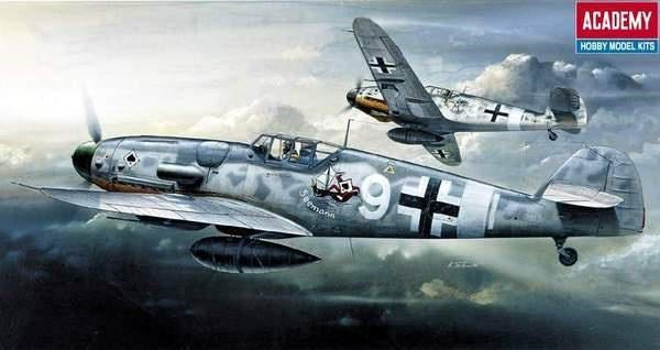 Academy 12467 1:72 Messerschmitt BF109G-6