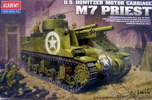 Academy 13210 1:35 M7 Priest U.S. Howitzer Motor Carriage