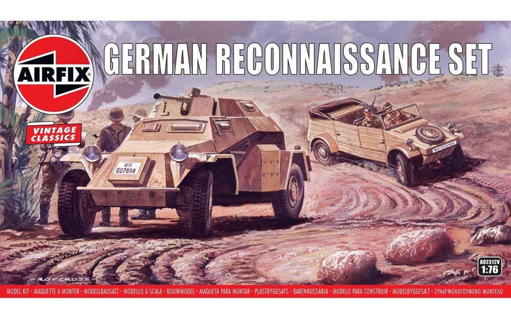 Airfix A02312V 1:76 German Reconnaissance - Vintage Classics