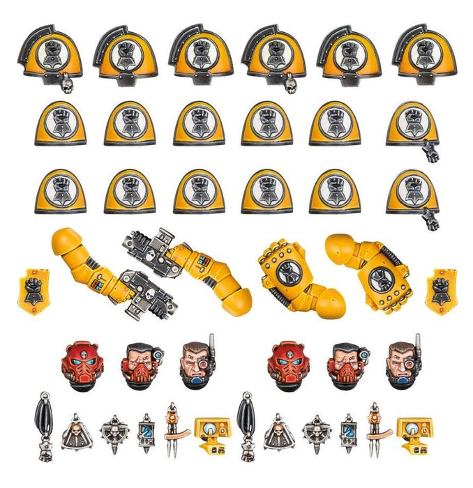 Warhammer 40K 55-26 Imperial Fists Primaris Upgrades and Transfers