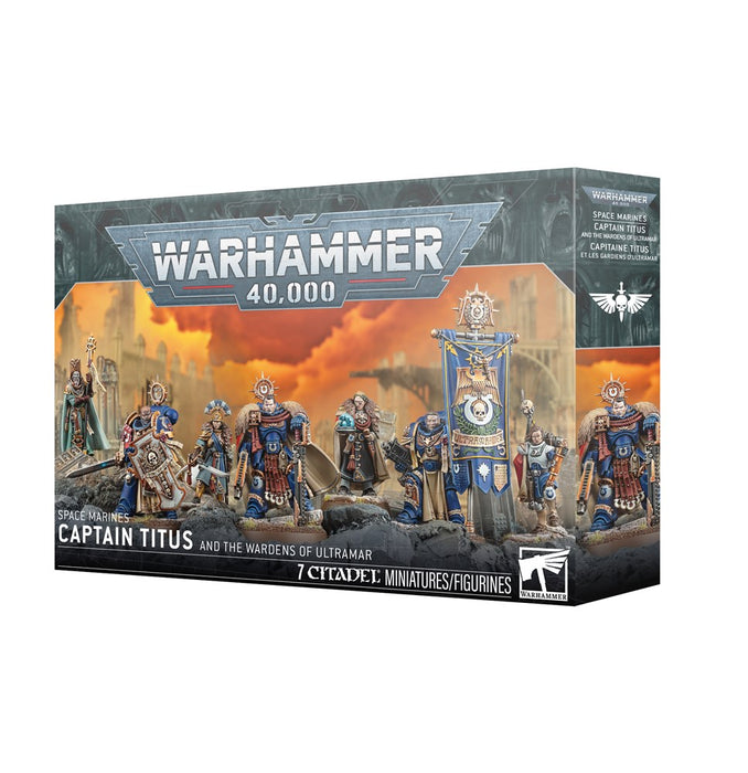 [Pre-Order] Warhammer 40K 55-76 Captain Titus & The Wardens Of Ultramar