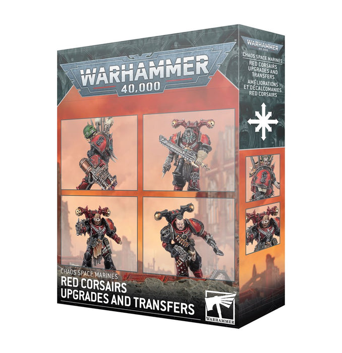 [Pre-Order] Warhammer 40K 43-112 Chaos S M: Red Corsairs Upgrades & Transfers