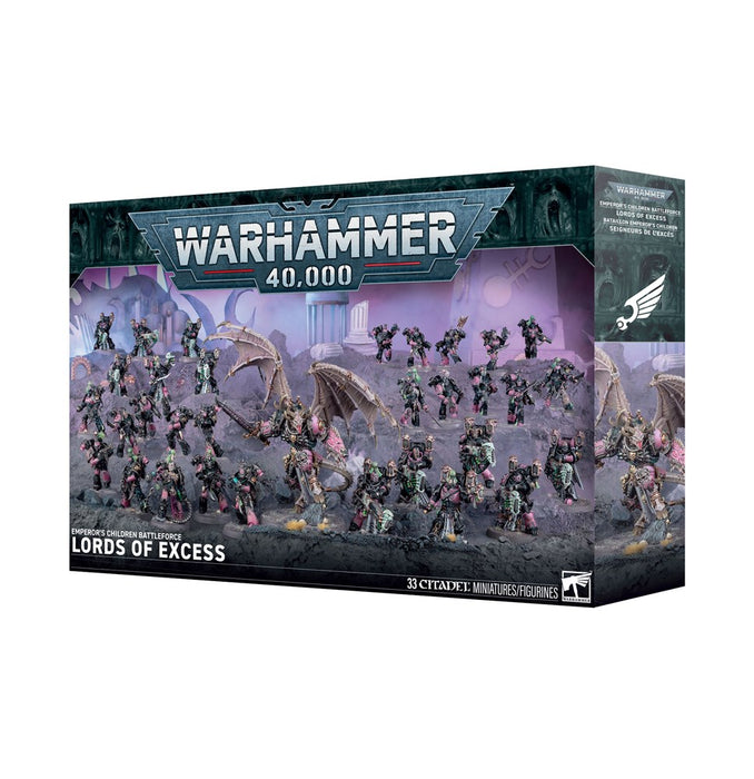 [Pre-Order] Warhammer 40K 37-12 Emperor's Children: Lords Of Excess Battleforce