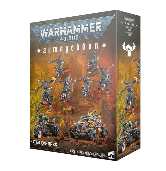 [Pre-Order] Warhammer 40K 73-501 Armageddon Battalion: Orks
