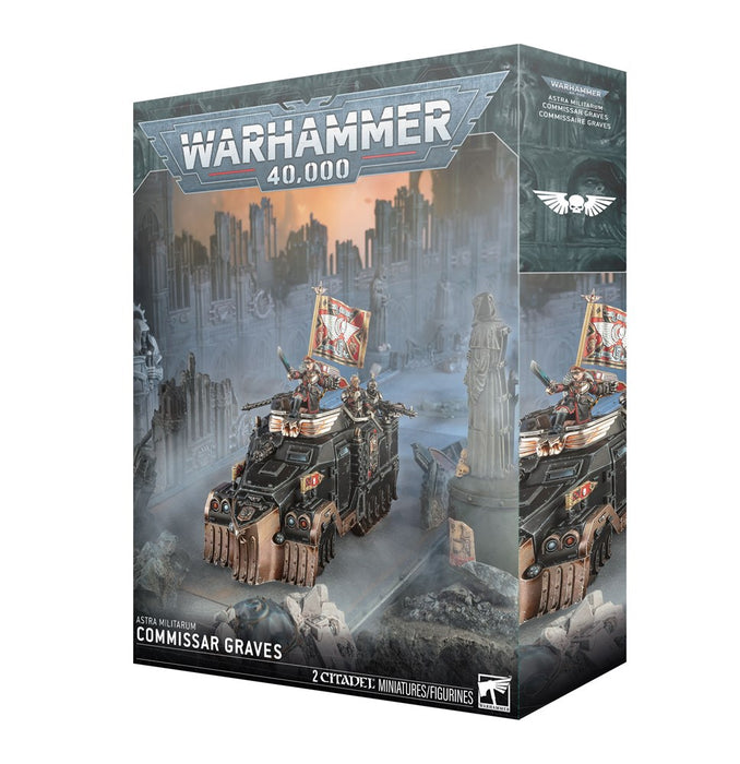 [Pre-Order] Warhammer 40K 47-58 Astra Militarum: Commissar Graves