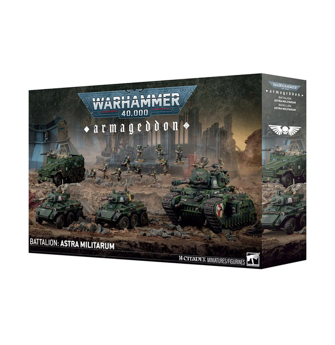 [Pre-Order] Warhammer 40K 47-47 Armageddon Battalion: Astra Militarum