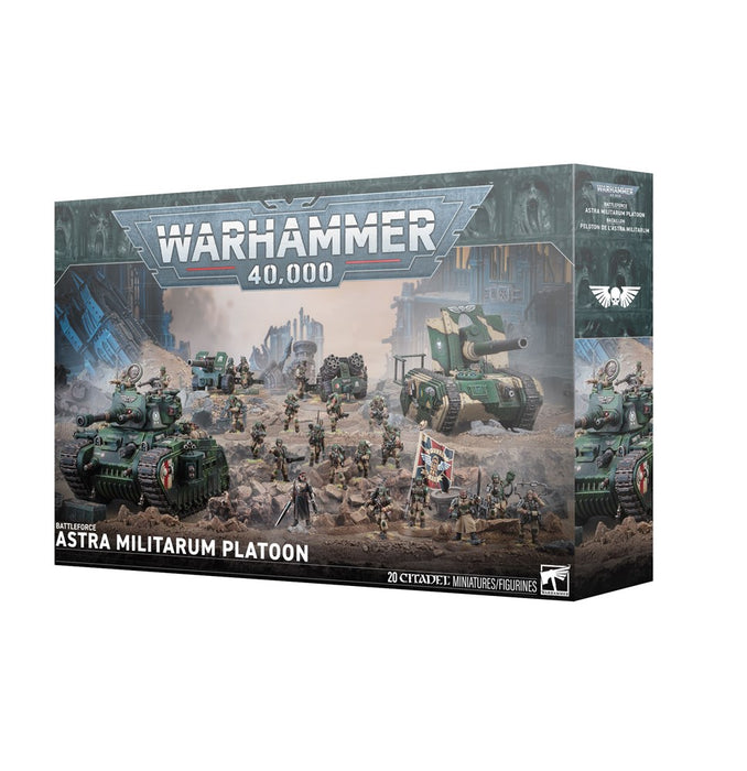 [Pre-Order] Warhammer 40K 47-48 Battleforce: Astra Militarum Platoon