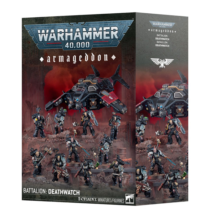 [Pre-Order] Warhammer 40K 39-13 Armageddon Battalion: Deathwatch