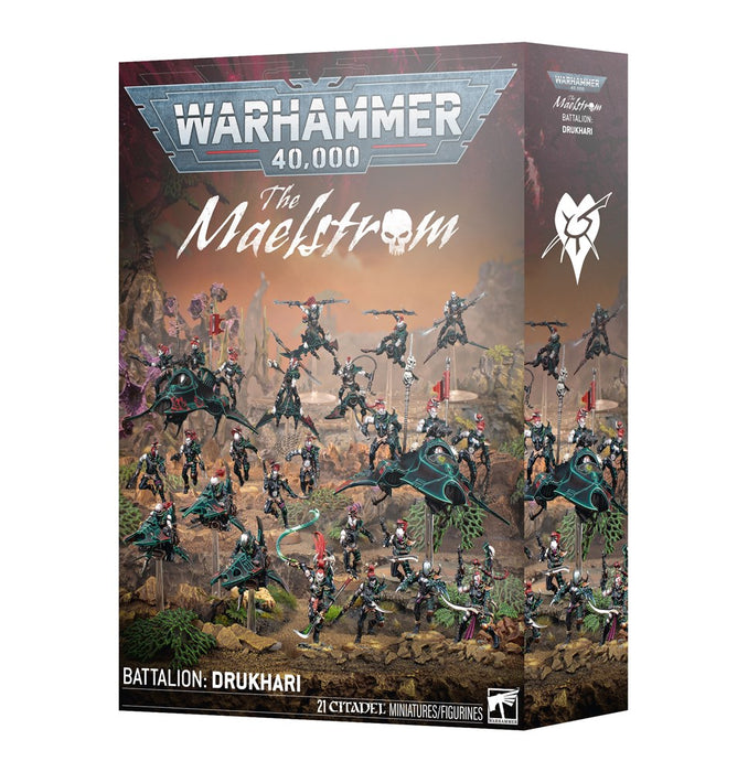 [Pre-Order] Warhammer 40K 45-27 The Maelstrom Battalion: Drukhari