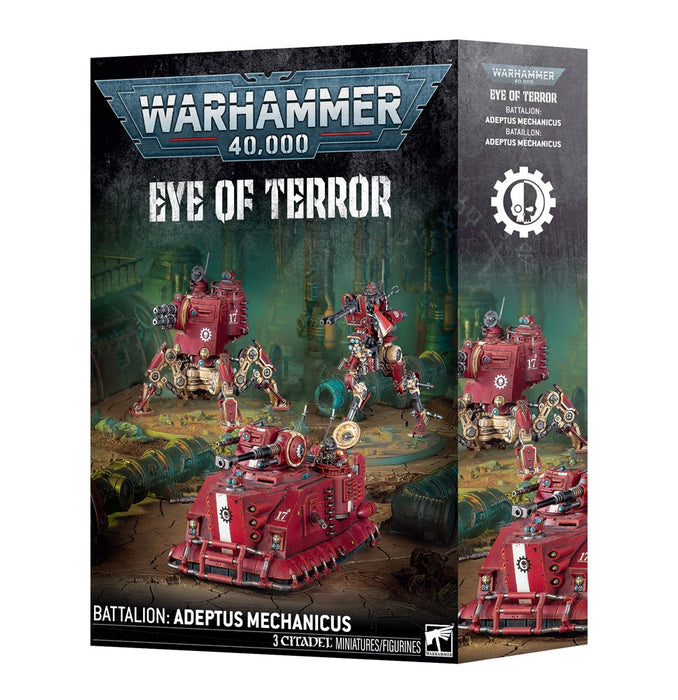 [Pre-Order] Warhammer 40K 59-32 Eye of Terror Battalion: Adeptus Mechanicus