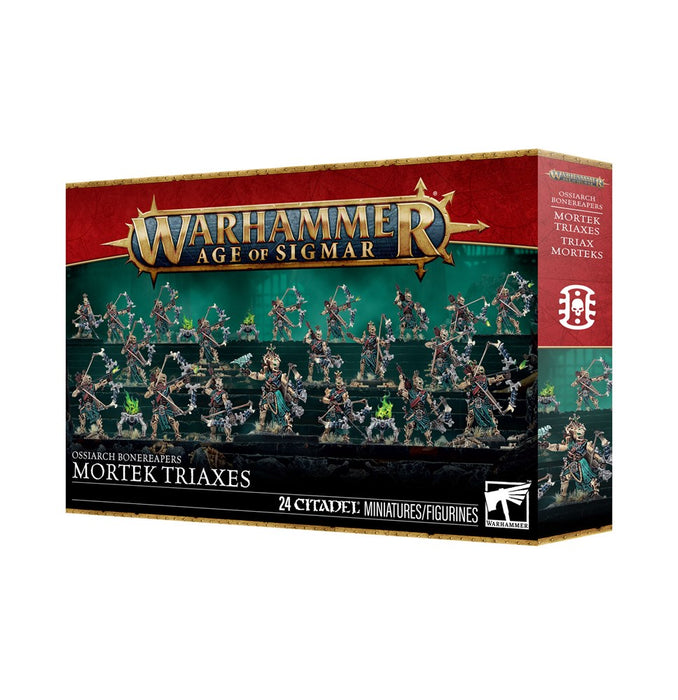 [Pre-Order] Age of Sigmar 94-45 Ossiarch Bonereapers: Mortek Triaxes