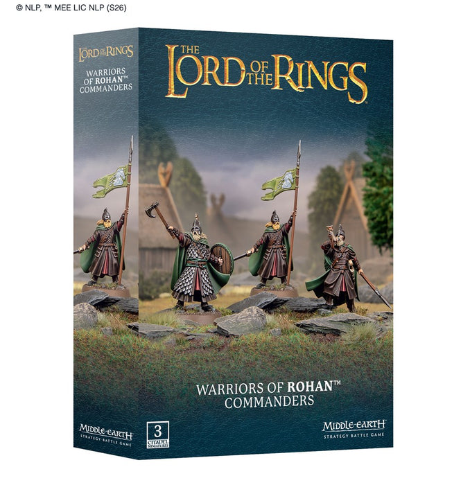 [Pre-Order] Middle-Earth 30-105 Warriors of Rohan Commanders