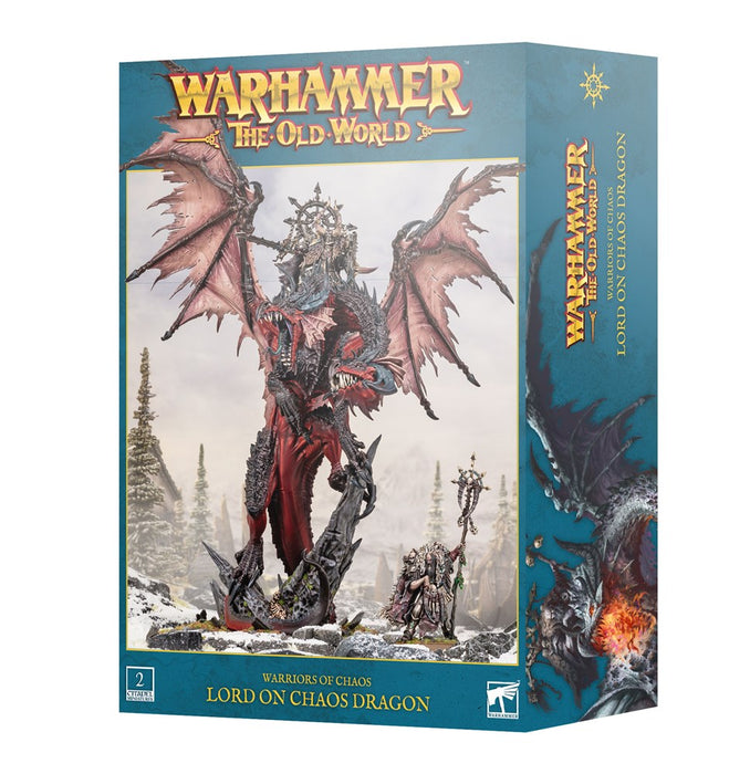 [Pre-Order] The Old World 08-19 Warriors Of Chaos: Lord On Chaos Dragon