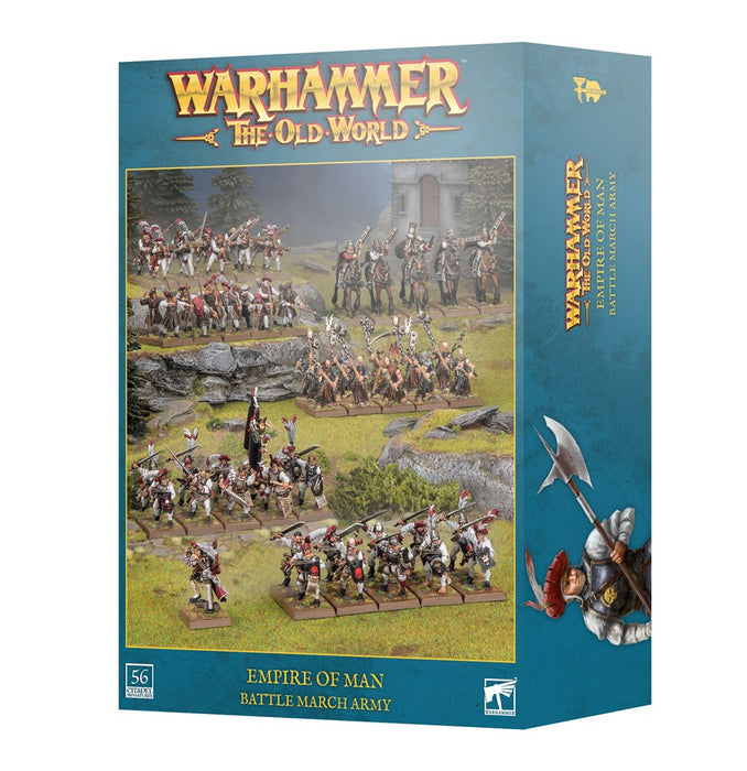 [Pre-Order] The Old World 06-122 Empire Of Man: Battle March Army