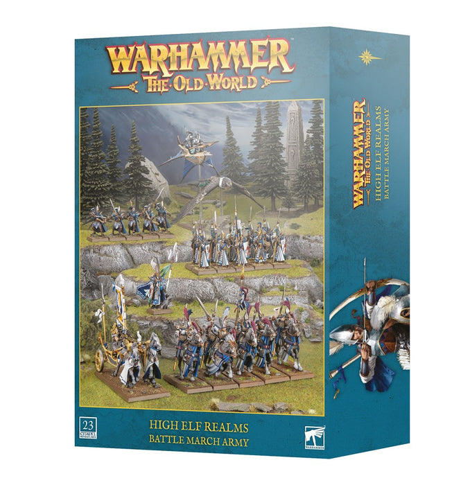 [Pre-Order] The Old World 13-23 High Elf Realms: Battle March Army