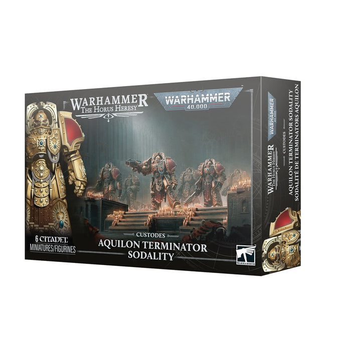 Warhammer 40K 77-12 Adeptus Custodes: Aquilon Terminator Sodality
