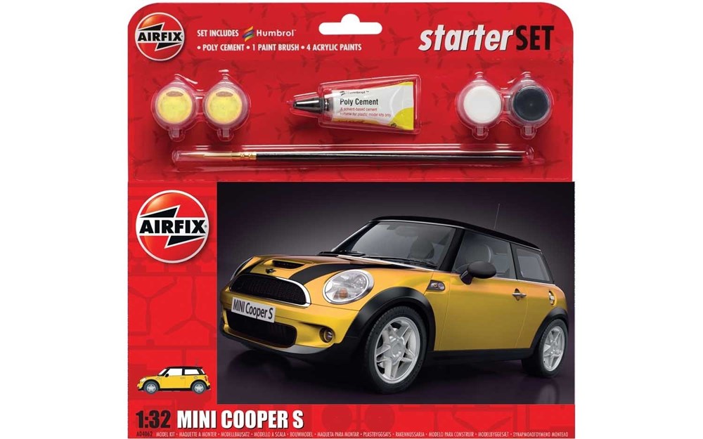 Airfix A55310 MINI Cooper S - Large Starter Set