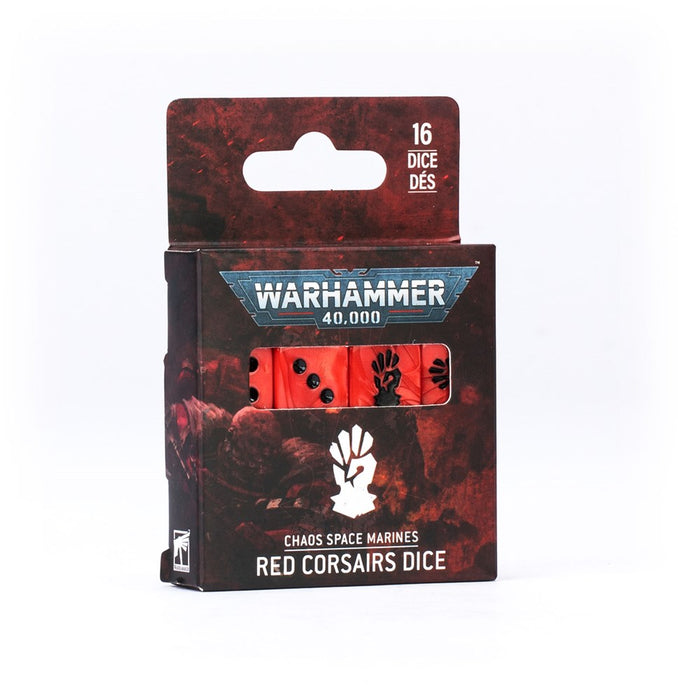 [Pre-Order] Warhammer 40K 43-115 Chaos Space Marines: Red Corsairs Dice