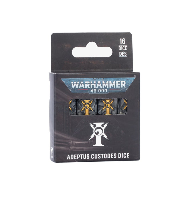 Warhammer 40K 01-16 Adeptus Custodes Dice