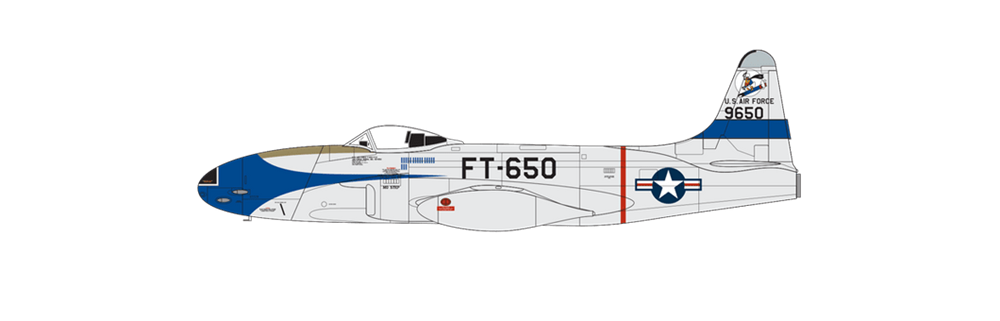 Airfix A02043V 1:72 F-80C Shooting Star - Vintage Classics