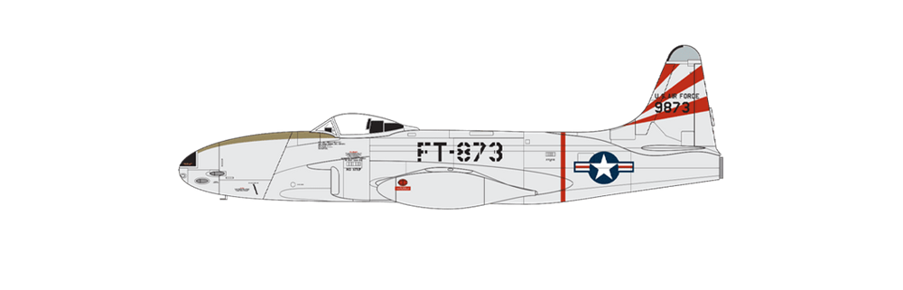 Airfix A02043V 1:72 F-80C Shooting Star - Vintage Classics
