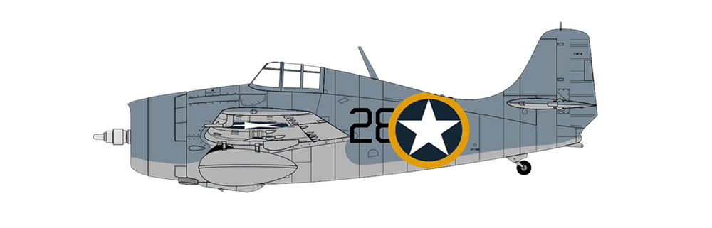 Airfix A02070A 1:72 F4F-4 Wildcat