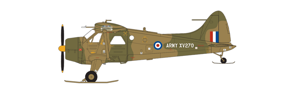 Airfix A03017V 1:72 de Havilland Beaver - Vintage Classics