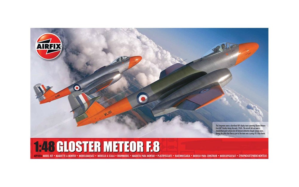 Airfix A09182A 1:48 Gloster Meteor F.8